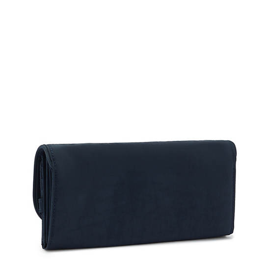 Kipling Money Land Snap Wallet Wallets Blue Bleu 2 | AU 2187XY